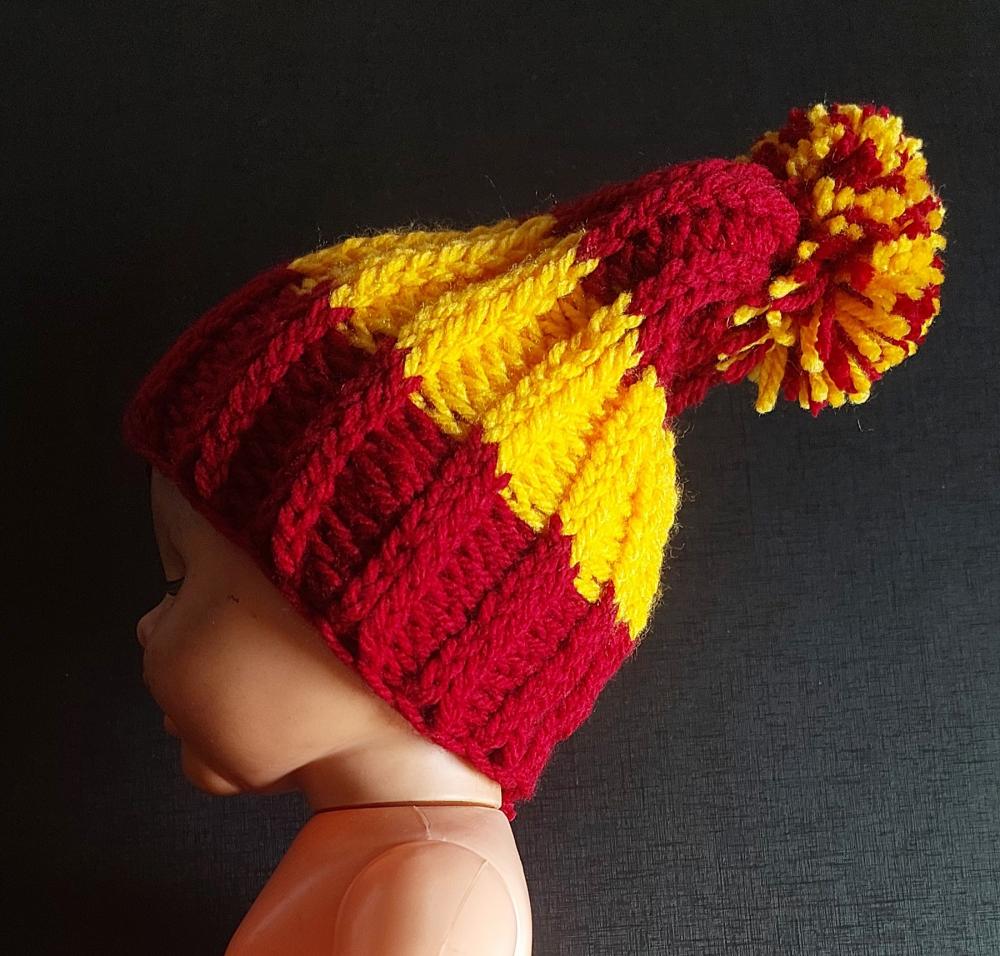 Touca Harry Potter Grifinoria baby newborn