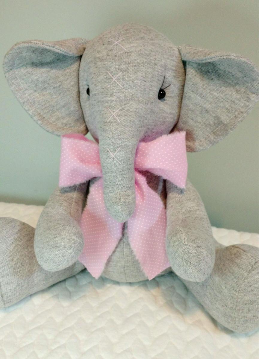 Elefante cinza decoração de bebe