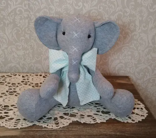 Elefante cinza decoração de bebe