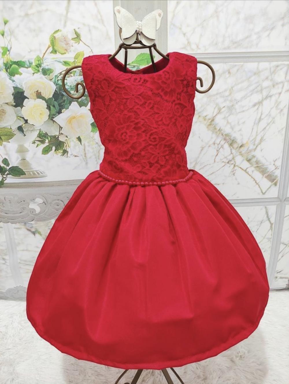 Vestido de festa Vermelho