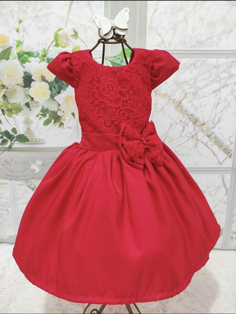 Vestido de festa Vermelho