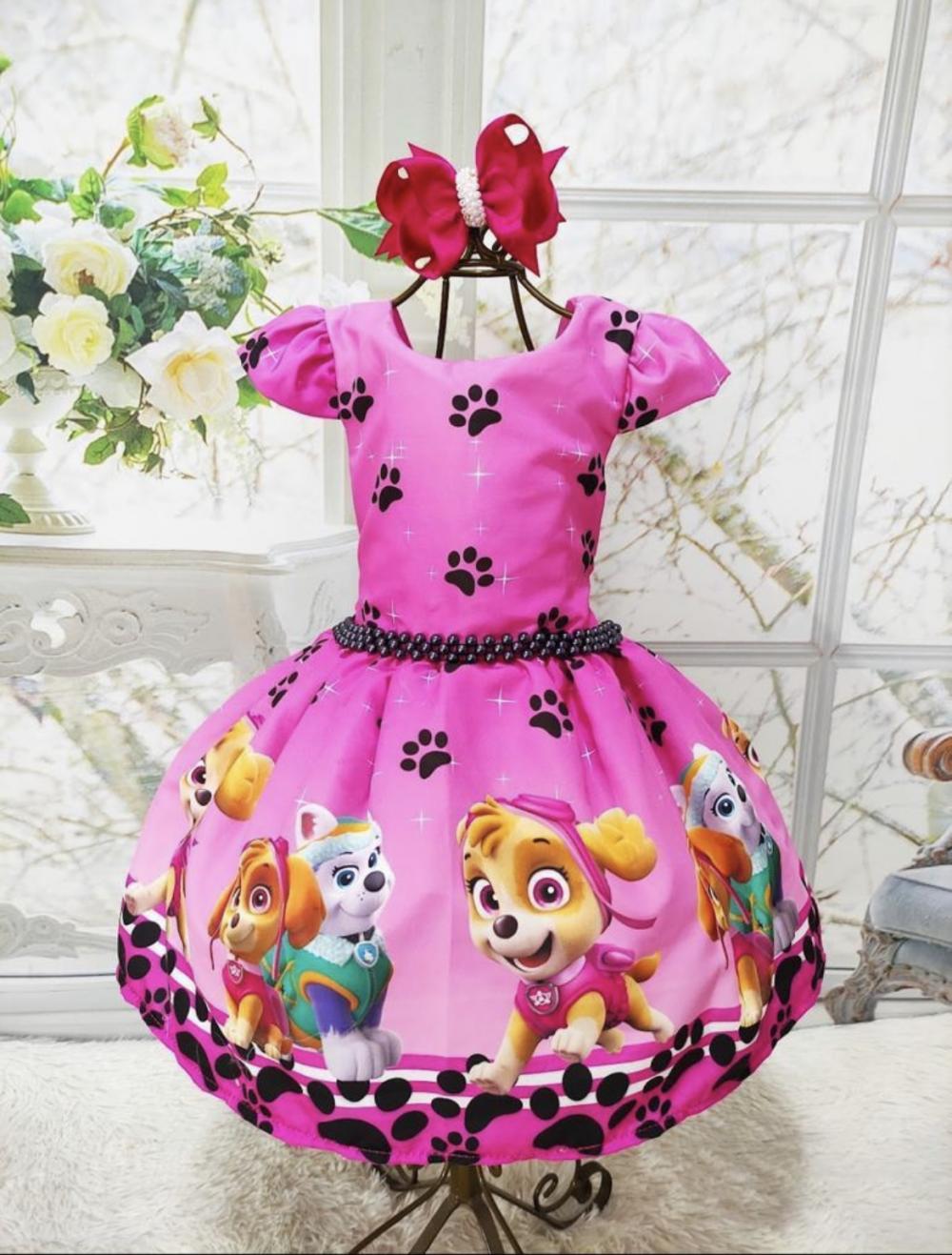 Vestido temático infantil