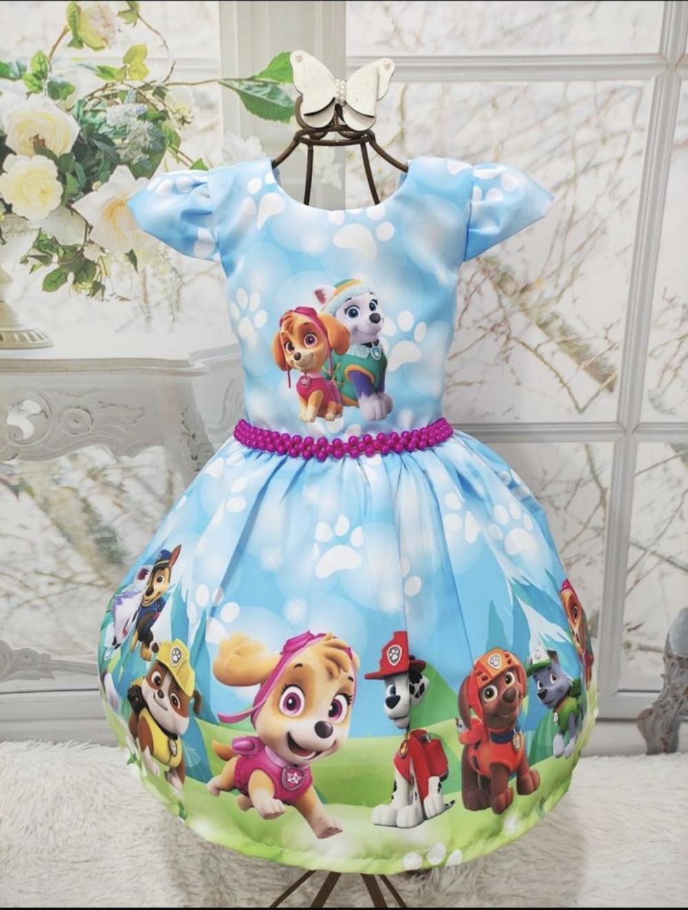 Vestido temático infantil