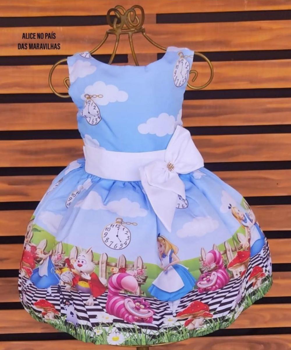 Vestido temático infantil