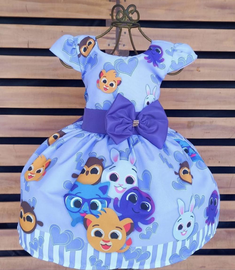 Vestido temático infantil