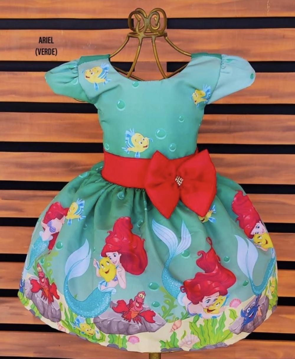 Vestido temático de festa infantil