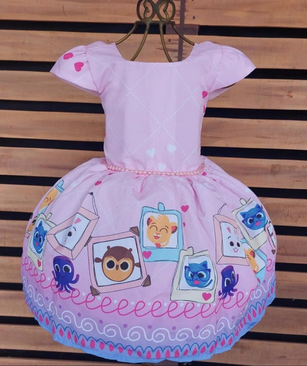 Vestido temático de festa infantil