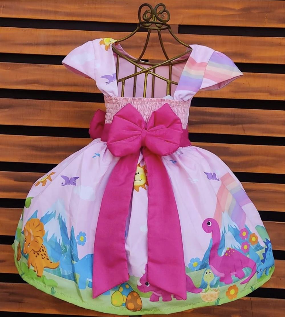 Vestido temático de festa infantil