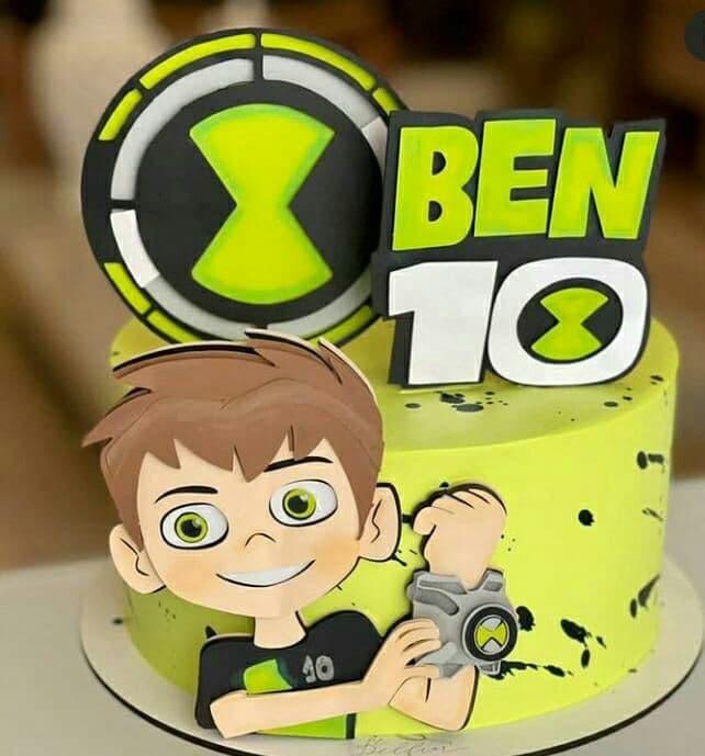 Arquivo de corte topo de bolo ben10