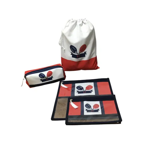 KIT EXCLUSIVO DE BEACH TENNIS COM SACO PARA SAPATO, ENVELOPE E NECESSAIRE BOX