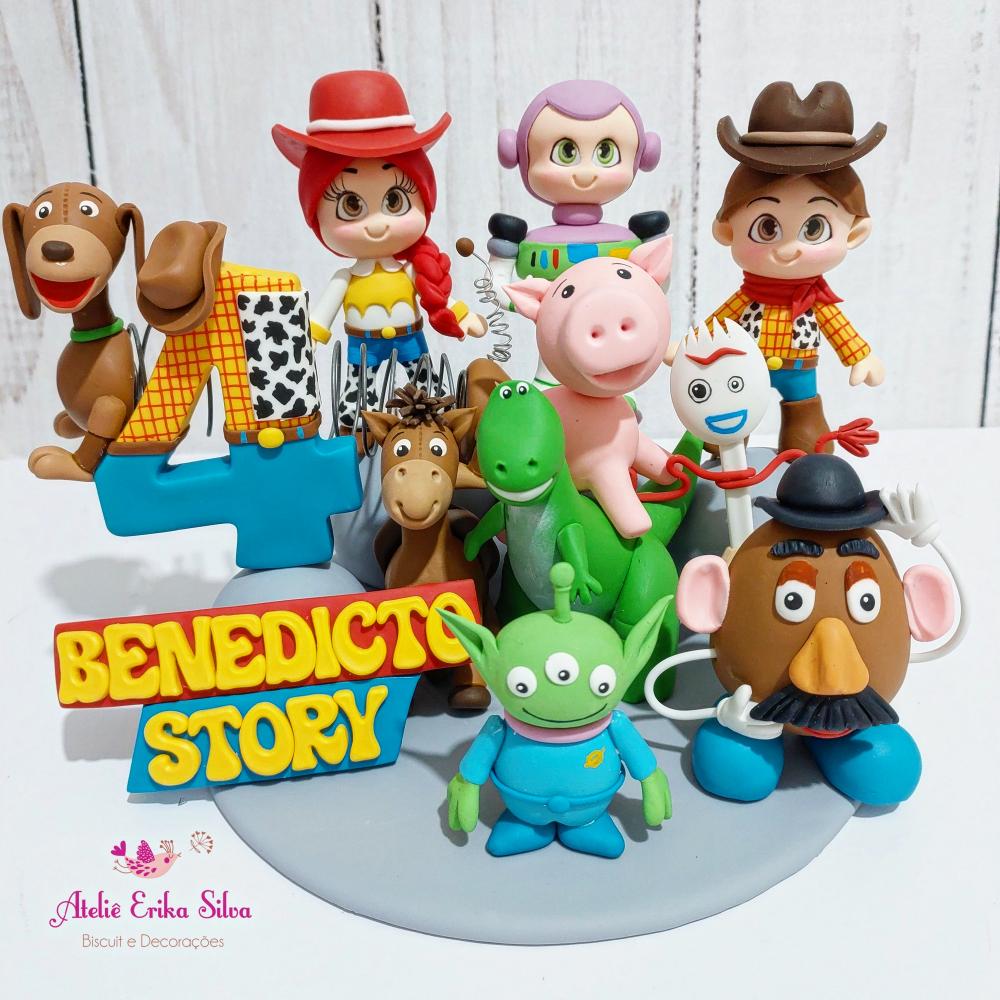 Topo de bolo Toy Story de biscuit