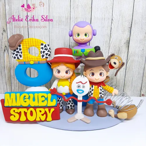 Topo de bolo Toy Story de biscuit