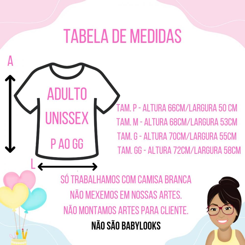 Camisa Personalizada Guardião Do Segredo Pezinhos Rosa E Azul