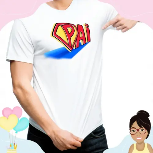 Camisa Personalizada Pai