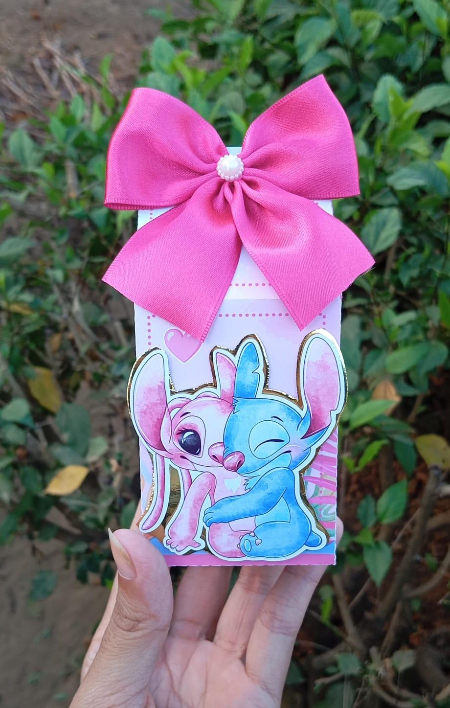 Kit Personalizados Stitch e Angel