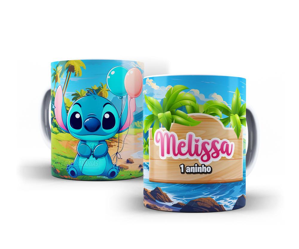 Caneca Stitch Polímero Personalizada