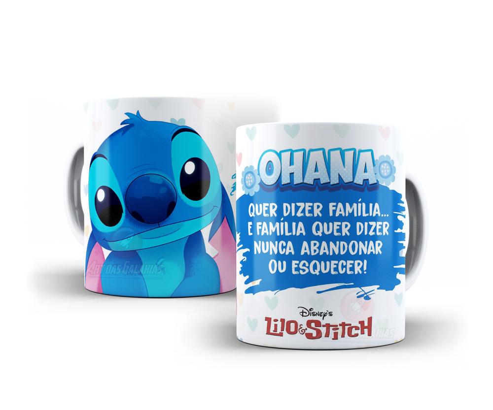 Caneca Stitch Polímero Personalizada