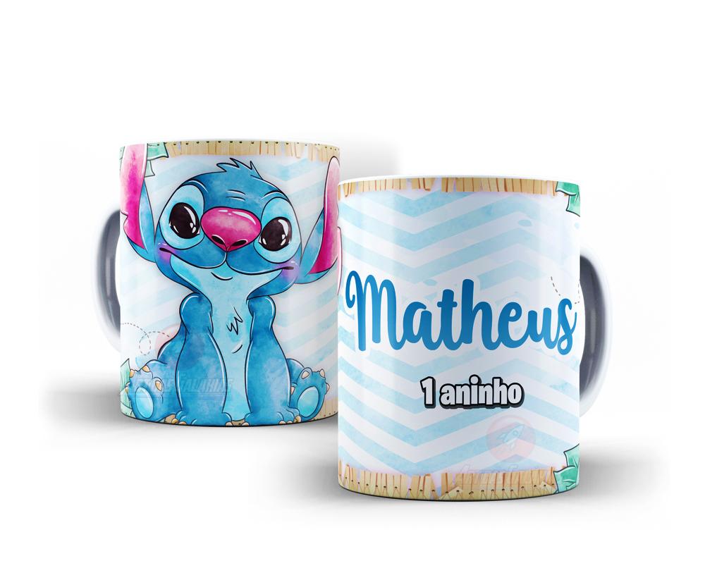 Caneca Stitch Polímero Personalizada