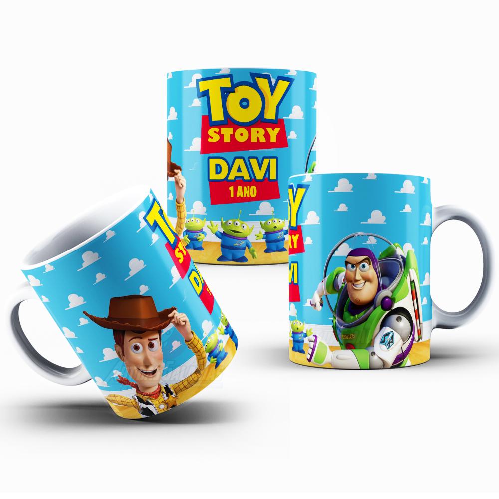 Caneca Toy Story Polímero Personalizada